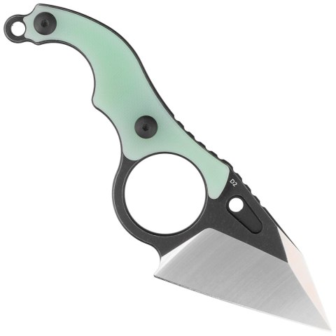 Nóż Kubey Hippocam Jade G10, Two Tone D2 (KU166B)