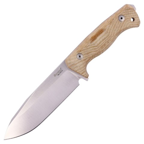 Nóż LionSteel Natural Canvas Micarta, Satin CPM 3V by Molletta (T6 3V CVN) Nóż LionSteel Natural Canvas Micarta, Satin CPM 3V by Molletta (T6 3V CVN)