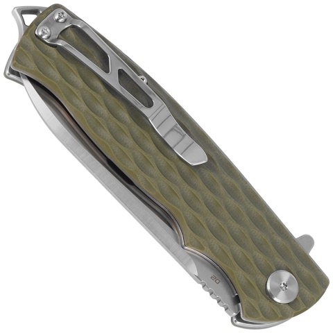Nóż składany Bestech Grampus Green G10, Stonewashed/Satin D2 (BG02B) Nóż składany Bestech Grampus Green G10, Stonewashed/Satin D2 (BG02B)