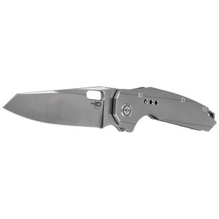 Nóż składany Bestech Nyxie Grey Titanium, Stonewashed/Satin CPM S35VN by Todd Knife and Tool (BT2209A)