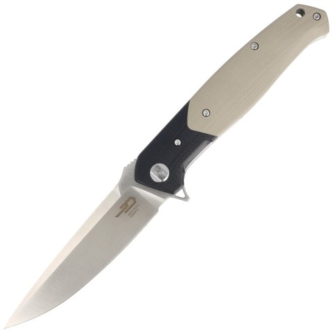 Nóż składany Bestech Swordfish Black / Beige G10, Satin D2 (BG03B) Nóż składany Bestech Swordfish Black / Beige G10, Satin D2 (BG03B)