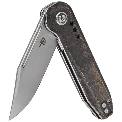 Nóż składany Bestech Syntax CP Green Micarta, Stonewashed/Satin CPM 154CM by Todd Knife and Tool (BG41E) Nóż składany Bestech Syntax CP Green Micarta, Stonewashed/Satin CPM 154CM by Todd Knife and Tool (BG41E)