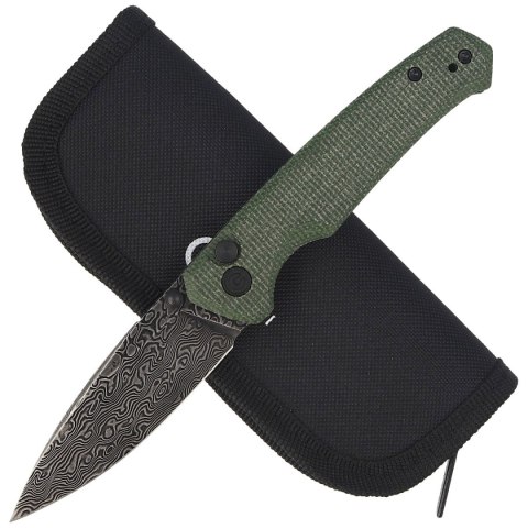 Nóż składany CIVIVI Altus Green G10, Black Damascus (C20076-DS1) Nóż składany CIVIVI Altus Green G10, Black Damascus (C20076-DS1)