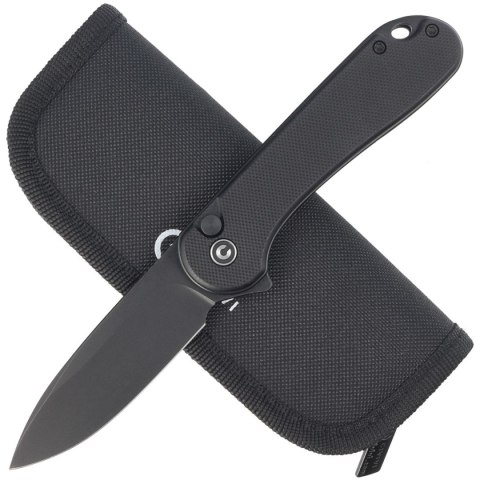 Nóż składany Civivi Button Lock Elementum II Black G10, Black Stonewashed Nitro-V (C18062P-1) Nóż składany Civivi Button Lock Elementum II Black G10, Black Stonewashed Nitro-V (C18062P-1)