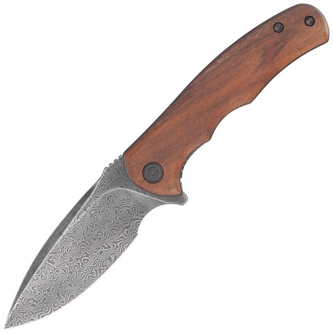 Nóż składany Civivi Mini Praxis Guibourtia Wood, Black Hand Rubbed Damascus (C18026C-DS1) Nóż składany Civivi Mini Praxis Guibourtia Wood, Black Hand Rubbed Damascus (C18026C-DS1)