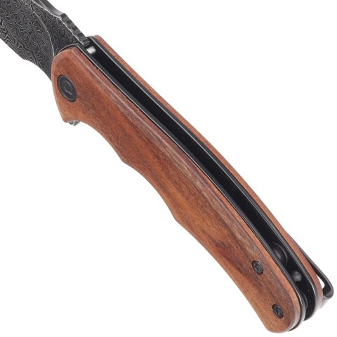 Nóż składany Civivi Mini Praxis Guibourtia Wood, Black Hand Rubbed Damascus (C18026C-DS1) Nóż składany Civivi Mini Praxis Guibourtia Wood, Black Hand Rubbed Damascus (C18026C-DS1)
