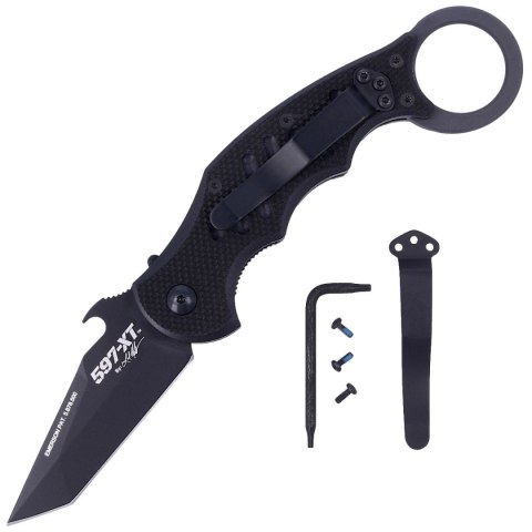 Nóż składany FOX The Dart Karambit Black G10, Black Idroglider N690 by Doug Marcaida (FX-597 XT) Nóż składany FOX The Dart Karambit Black G10, Black Idroglider N690 by Doug Marcaida (FX-597 XT)
