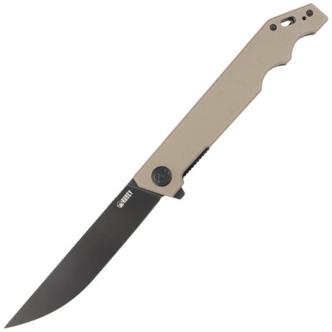 Nóż składany Kubey Knife Pylades Tan G10, Blackwash AUS-10 (KU253C) Nóż składany Kubey Knife Pylades Tan G10, Blackwash AUS-10 (KU253C)
