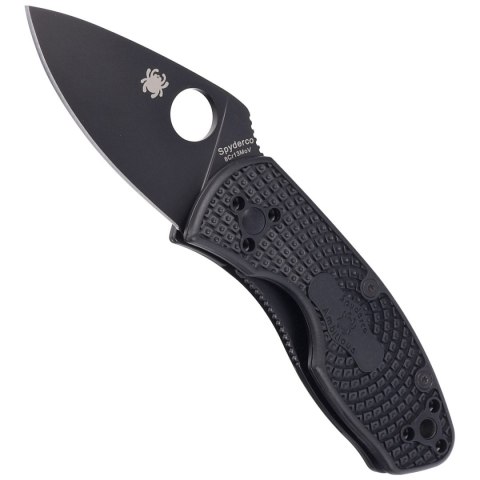 Nóż składany Spyderco Ambitious Black FRN, Black Blade 8Cr13MoV (C148PBBK) Nóż składany Spyderco Ambitious Black FRN, Black Blade 8Cr13MoV (C148PBBK)