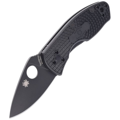 Nóż składany Spyderco Ambitious Black FRN, Black Blade 8Cr13MoV (C148PBBK) Nóż składany Spyderco Ambitious Black FRN, Black Blade 8Cr13MoV (C148PBBK)