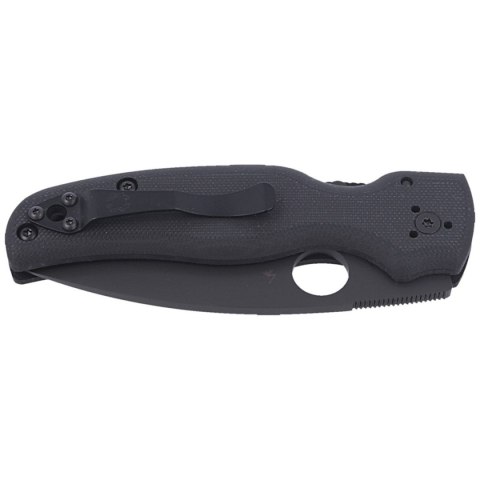 Nóż składany Spyderco Shaman Black G10, Black DLC CPM S30V by Sal Glesser (C229GPBK) Nóż składany Spyderco Shaman Black G10, Black DLC CPM S30V by Sal Glesser (C229GPBK)