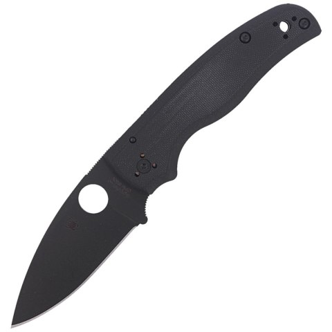 Nóż składany Spyderco Shaman Black G10, Black DLC CPM S30V by Sal Glesser (C229GPBK) Nóż składany Spyderco Shaman Black G10, Black DLC CPM S30V by Sal Glesser (C229GPBK)
