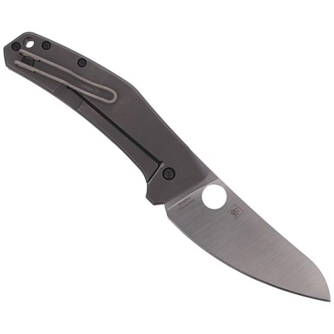 Nóż składany Spyderco SpydieChef Gray Titanium, Satin LC200N by Marcin Slysz (C211TIP) Nóż składany Spyderco SpydieChef Gray Titanium, Satin LC200N by Marcin Slysz (C211TIP)