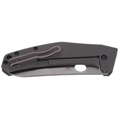 Nóż składany Spyderco SpydieChef Gray Titanium, Satin LC200N by Marcin Slysz (C211TIP) Nóż składany Spyderco SpydieChef Gray Titanium, Satin LC200N by Marcin Slysz (C211TIP)