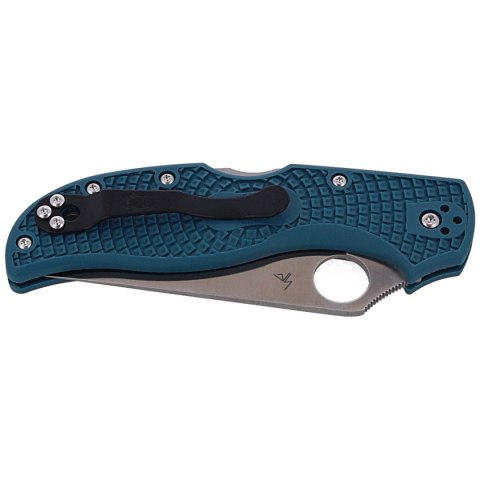 Nóż składany Spyderco Stretch 2 FRN Blue Straight Spine, K390 Plain (C90FP2K390) Nóż składany Spyderco Stretch 2 FRN Blue Straight Spine, K390 Plain (C90FP2K390)