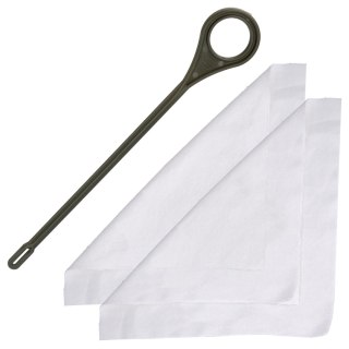 Wycior Fobus do czyszczenia broni krótkiej z czyściwem (CLEANING ROD BLK)