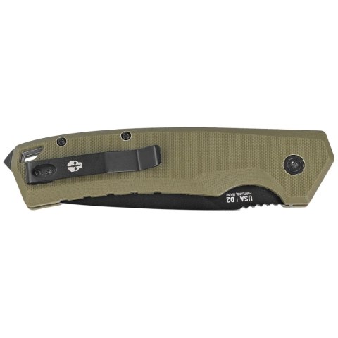 Nóż automatyczny Tekto A3 Delta D/P OD Green G10, Black D2 Nóż automatyczny Tekto A3 Delta D/P OD Green G10, Black D2