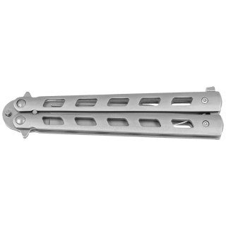 Nóż motylkowy Third Decor Habitat Balisong Stainless Steel, Satin (10967)