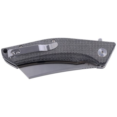 Nóż składany Bestech Cubis Black Micarta, Stonewashed/Satin D2 (BG42A) Nóż składany Bestech Cubis Black Micarta, Stonewashed/Satin D2 (BG42A)