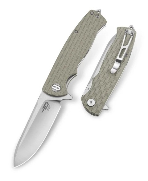Nóż składany Bestech Grampus Beige G10, Stonewashed/Satin D2 (BG02C) Nóż składany Bestech Grampus Beige G10, Stonewashed/Satin D2 (BG02C)