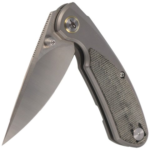 Nóż składany Bestech Lito Titanium / Black Canvas Micarta, Satin M390 by Ostap Hel (BT2307A) Nóż składany Bestech Lito Titanium / Black Canvas Micarta, Satin M390 by Ostap Hel (BT2307A)
