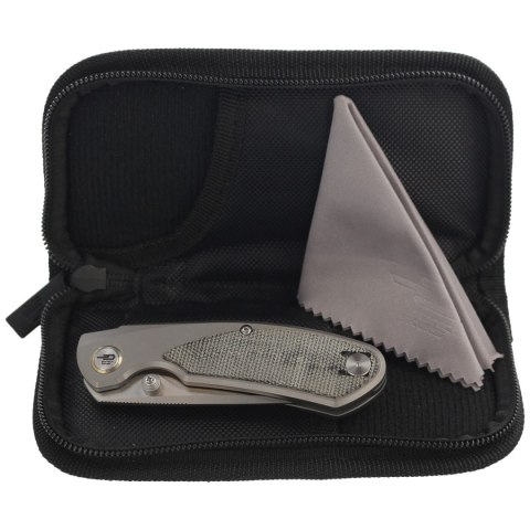 Nóż składany Bestech Lito Titanium / Black Canvas Micarta, Satin M390 by Ostap Hel (BT2307A) Nóż składany Bestech Lito Titanium / Black Canvas Micarta, Satin M390 by Ostap Hel (BT2307A)