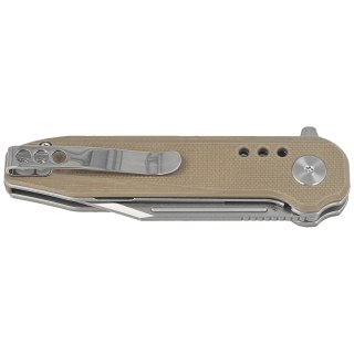 Nóż składany Bestech Syntax CP Beige G10, Stonewashed/Satin CPM 154CM by Todd Knife and Tool (BG41B)