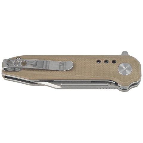 Nóż składany Bestech Syntax CP Beige G10, Stonewashed/Satin CPM 154CM by Todd Knife and Tool (BG41B)