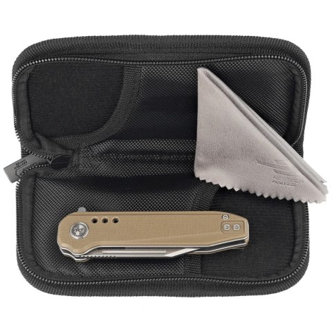 Nóż składany Bestech Syntax CP Beige G10, Stonewashed/Satin CPM 154CM by Todd Knife and Tool (BG41B)