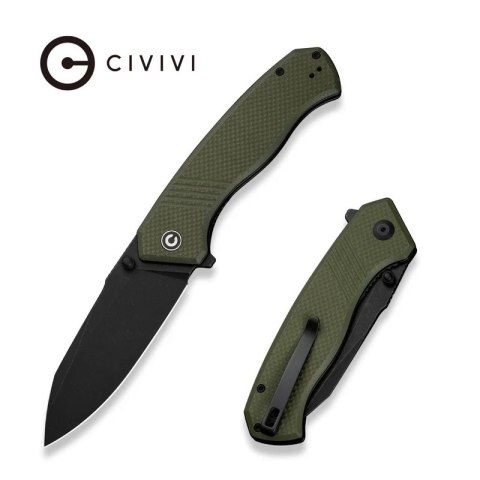 Nóż składany Civivi Placoid OD Green G10, Black Stonewashed 14C28N (C23079-3) Nóż składany Civivi Placoid OD Green G10, Black Stonewashed 14C28N (C23079-3)