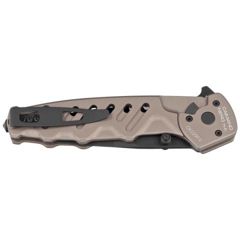 Nóż składany Extrema Ratio Caimano Nero N.A. Tactical Mud Aluminium, Black MIL-C N690 (04.1000.0166/BLK/TM) Nóż składany Extrema Ratio Caimano Nero N.A. Tactical Mud Aluminium, Black MIL-C N690 (04.1000.0166/BLK/TM)