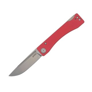 Nóż składany Kubey Akino Red G10, Beadblasted 14C28N by Tiguass (KU2102F)