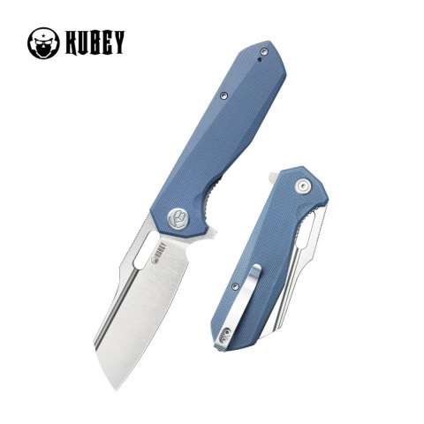 Nóż składany Kubey Atlas Blue G10, Satin 14C28N by Jelly Jerry (KU328H) Nóż składany Kubey Atlas Blue G10, Satin 14C28N by Jelly Jerry (KU328H)