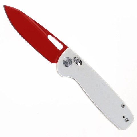 Nóż składany Kubey Bluff White G10, Red14C28N by Garet Caronna (KU248B) Nóż składany Kubey Bluff White G10, Red14C28N by Garet Caronna (KU248B)