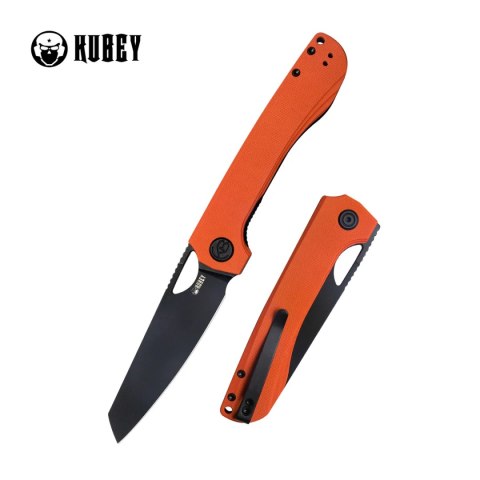 Nóż składany Kubey Elang Orange G10, Blackwashed AUS-10 by Sebastian Irawan (KU365B) Nóż składany Kubey Elang Orange G10, Blackwashed AUS-10 by Sebastian Irawan (KU365B)