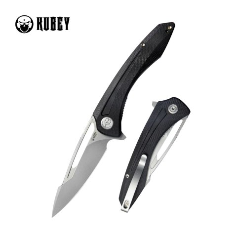 Nóż składany Kubey Merced Black G10, Beadblasted AUS-10 by Sherif Manganas (KU345A) Nóż składany Kubey Merced Black G10, Beadblasted AUS-10 by Sherif Manganas (KU345A)