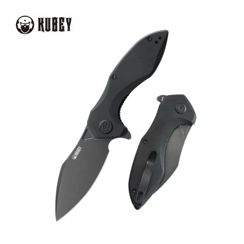 Nóż składany Kubey Nobel Black G10, Blackwashed 14C26N (KU236O) Nóż składany Kubey Nobel Black G10, Blackwashed 14C26N (KU236O)