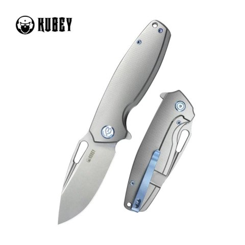 Nóż składany Kubey Tityus Gray Titanium, Bead Blasted 14C28N (KB360A) Nóż składany Kubey Tityus Gray Titanium, Bead Blasted 14C28N (KB360A)
