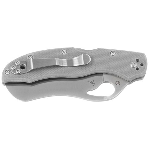 Nóż składany Spyderco Byrd Gooney Gray G10, Satin 9Cr14MoV by Sal Glesser (BY24GPGY) Nóż składany Spyderco Byrd Gooney Gray G10, Satin 9Cr14MoV by Sal Glesser (BY24GPGY)