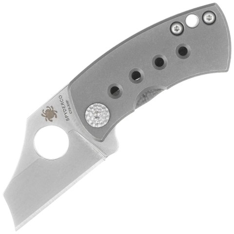 Nóż składany Spyderco McBee Gray Titanium, Stonewashed CTS XHP by Jonathan McNees (C236TIP) Nóż składany Spyderco McBee Gray Titanium, Stonewashed CTS XHP by Jonathan McNees (C236TIP)