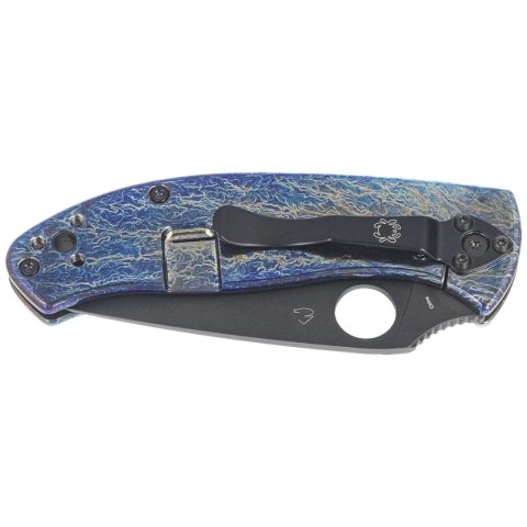 Nóż składany Spyderco Tenacious R.I.L. Disarray Titanium, Black D2 by Eric Glesser (C122TIBLBKD2P) Nóż składany Spyderco Tenacious R.I.L. Disarray Titanium, Black D2 by Eric Glesser (C122TIBLBKD2P)