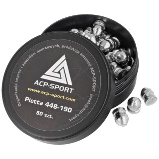 Pociski ołowiane ACP-Sport Conical Pietta .448, 50 szt. (JW450-P)