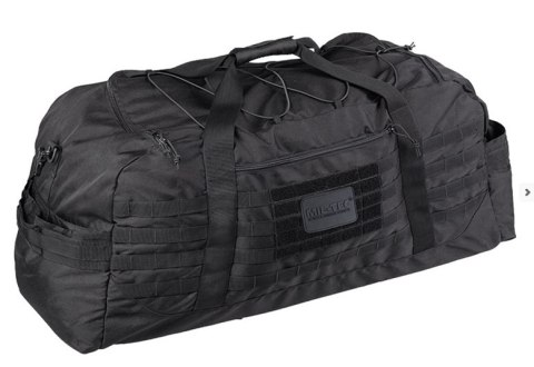Torba Mil-Tec US Combat Parachute Cargo Large 105 l, Black (13828202) Torba Mil-Tec US Combat Parachute Cargo Large 105 l, Black (13828202)