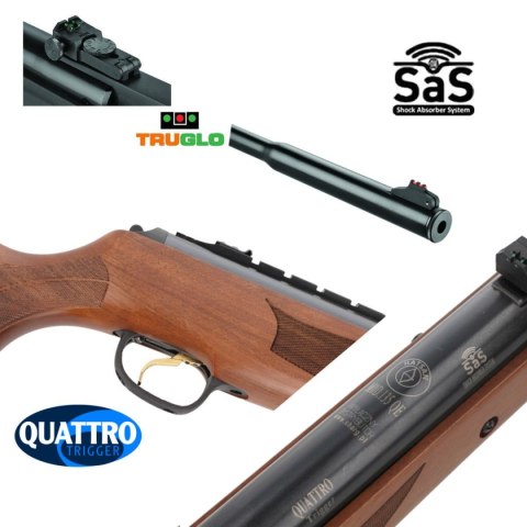 Wiatrówka Hatsan 135 QE, lufa QE 5.5 mm Wiatrówka Hatsan 135 QE, lufa QE 5.5 mm