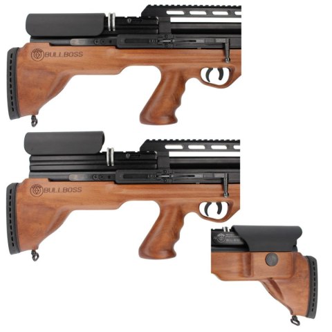 Wiatrówka PCP Hatsan BullBoss W, tłumik QE 6.35 mm Wiatrówka PCP Hatsan BullBoss W, tłumik QE 6.35 mm