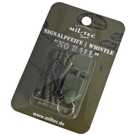 Gwizdek alarmowy Mil-Tec No Ball, Olive (16328100) Gwizdek alarmowy Mil-Tec No Ball, Olive (16328100)