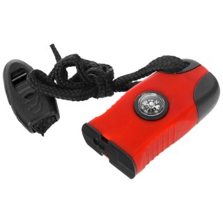 Krzesiwo Barbaric 33285 Fire Starter Red/Black z kompasem