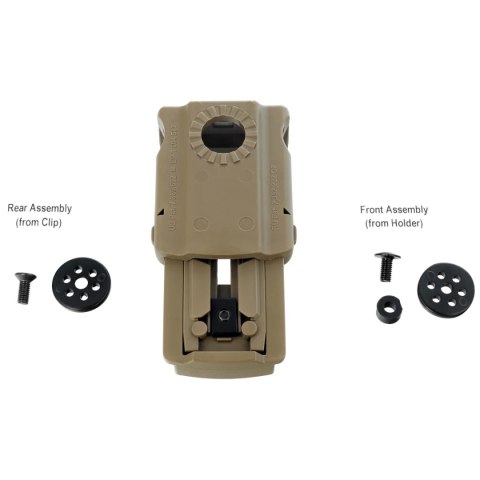 Mocowanie na pas ESP Roto 360° Belt Clip, zaciskane - Khaki (UBC-01 KH) Mocowanie na pas ESP Roto 360° Belt Clip, zaciskane - Khaki (UBC-01 KH)