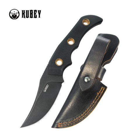 Nóż Kubey Blade Hunter Black G10, Blackwashed 14C28N by Mikkel Willumsen (KU375B) Nóż Kubey Blade Hunter Black G10, Blackwashed 14C28N by Mikkel Willumsen (KU375B)