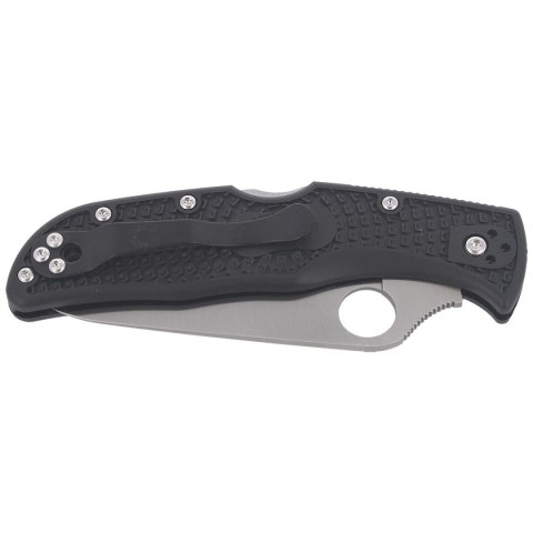 Nóż Spyderco Endela Lightweight FRN Black Plain (C243PBK)
